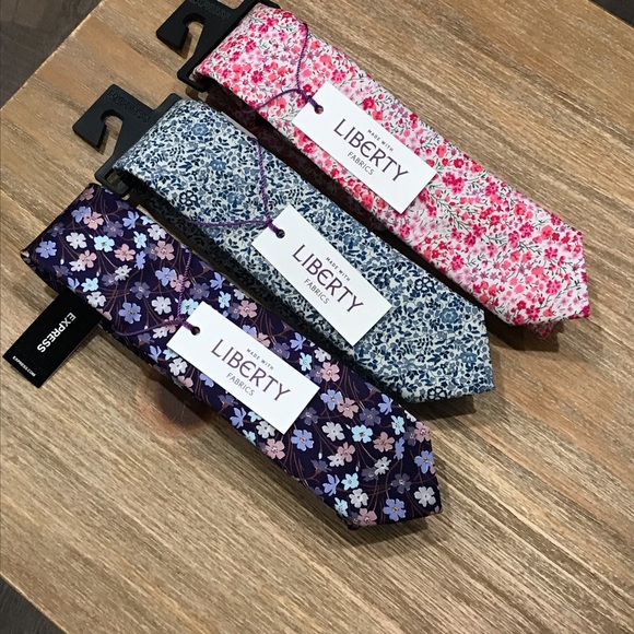 Express Other - Set of 3 Liberty of London x Express Floral Ties